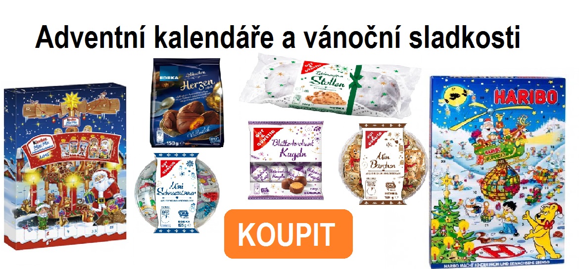 Adventní kalendáře a vánoční sladkosti